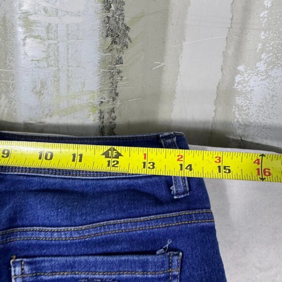 Guess Los Angeles Power Skinny Jeans Womens Blue Denim Outdoor Comfort Size 14 - Picture 14 of 16